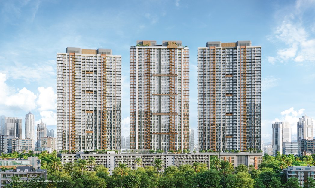 Godrej Horizon Wadala - Premium G+44 Tower Elevation View
